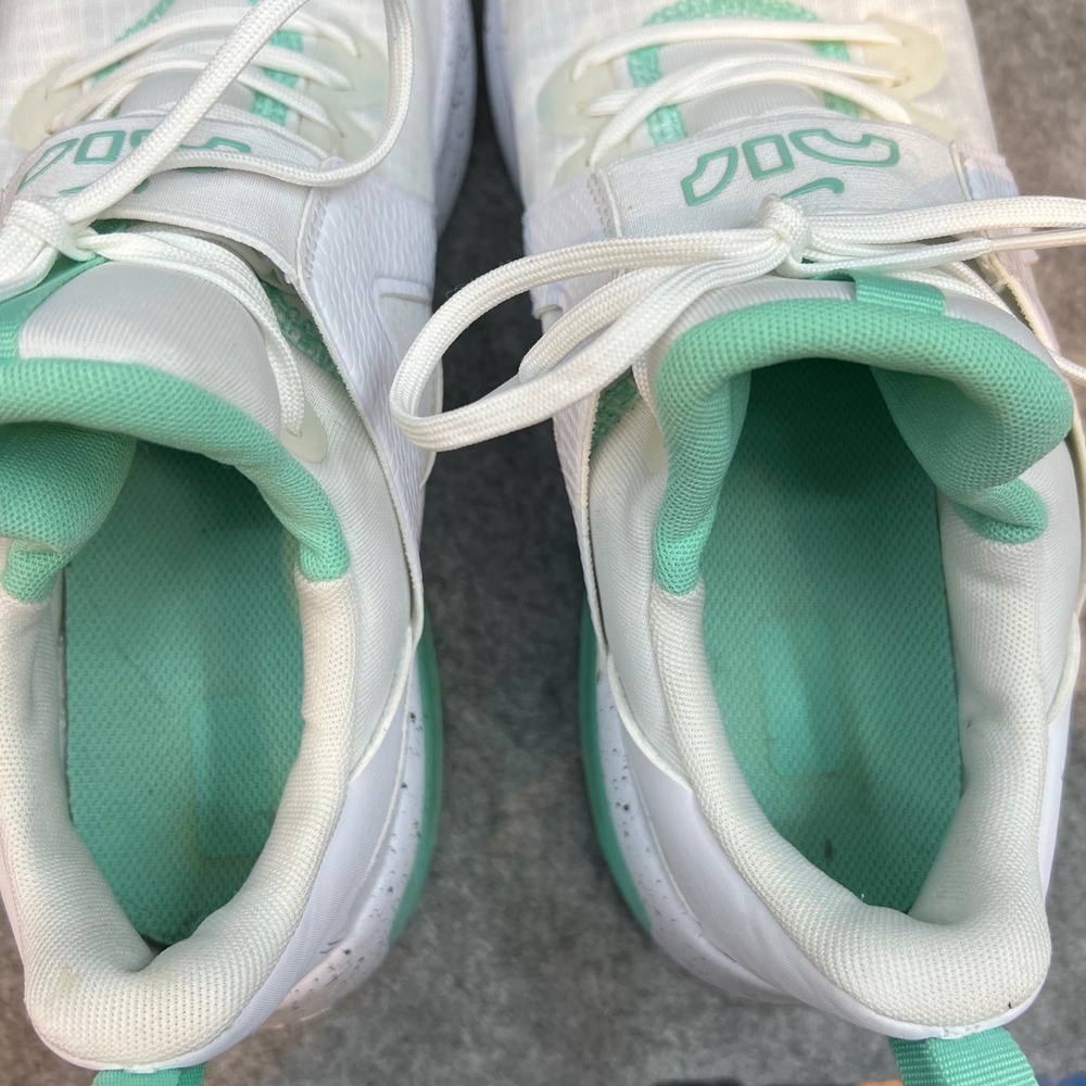 Nike White and Mint Athletic Shoes - Picture 10 of 11